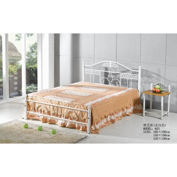 Cama de pintura popular de la manera blanca (602 #)